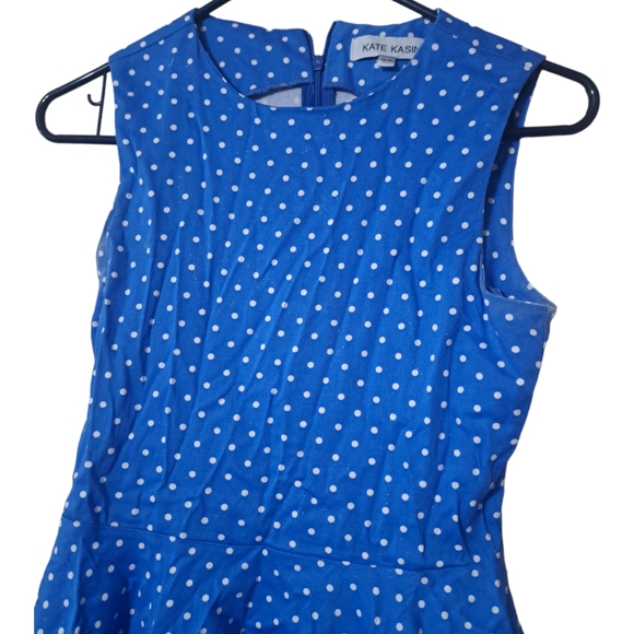 Kate Kasin Girls Rockabilly 50s Polka-dot Aline Dress - Picture 3 of 9